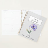 FEBRUAR VIOLET GEBURTSBLUME PERSONALISIERT PLANER (Anzeige)