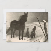 Februar von Grant Wood Dankeskarte (Vorderseite)