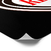 Februar We Go Red Heart Disease Awareness Survivo Poster (Ecke)