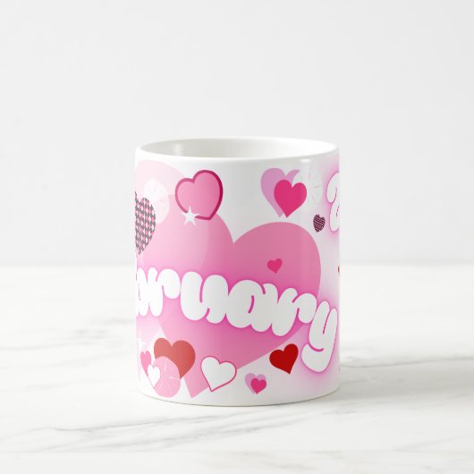 February 2026 Coffee Mug Kaffeetasse (Mittel)