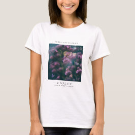 February Birth Month Flower T-Shirt