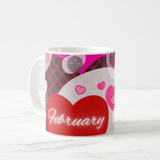February Coffee Mug Kaffeetasse (Vorderseite Links)