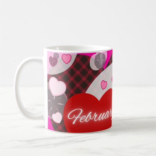 February Coffee Mug Kaffeetasse (Links)