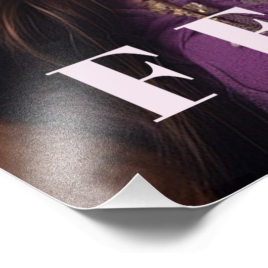 *~* FEBRUARY Headdress Boho AMETHYST AP53 Fotodruck (Ecke)