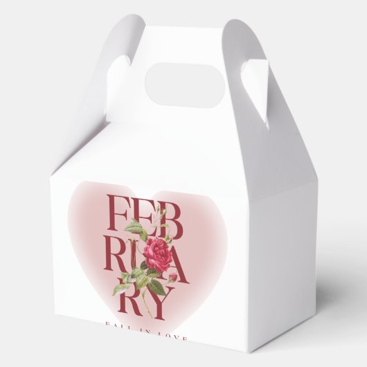 February Love Geschenkschachtel (Vorderseite)