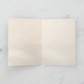 February's Violets Karte (Innenseite)