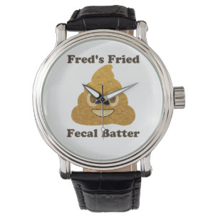 Fecal Batter Armbanduhr
