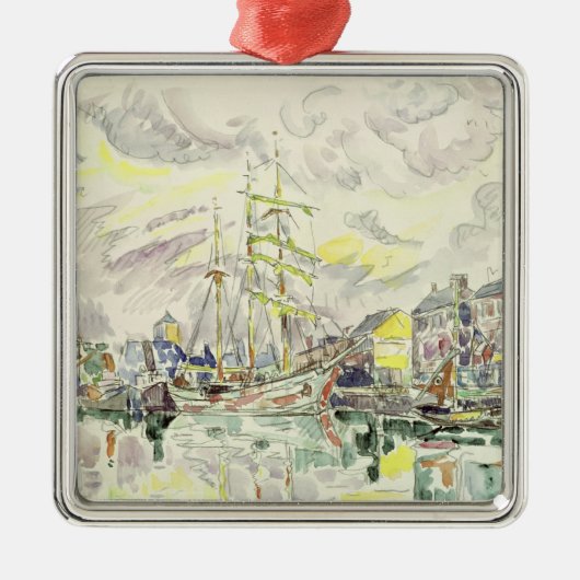 Fecamp, 1934 silbernes ornament (Vorne)