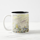 Fecamp, 1934 zweifarbige tasse (Links)