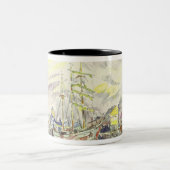 Fecamp, 1934 zweifarbige tasse (Mittel)