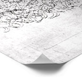 Fechtbrief von Dante von 'Die göttliche Komödie' Poster (Ecke)