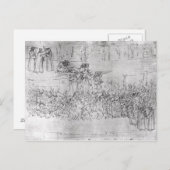 Fechtbrief von Dante von 'Die göttliche Komödie' Postkarte (Vorne/Hinten)