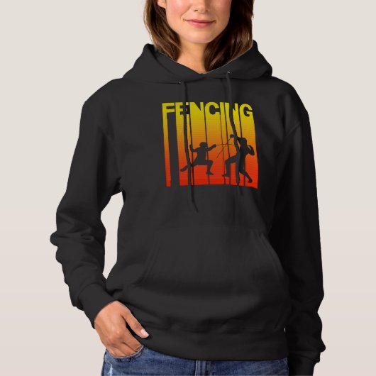 Fechten 2 hoodie (Vorderseite)