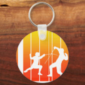 Fechten 2 schlüsselanhänger (Vorderseite)