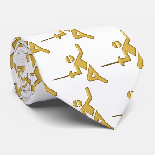 Fechten für das Gold! - Krawatte (Gerollt)