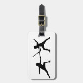 Fechten Gepäckanhänger (Vorderseite vertikal)