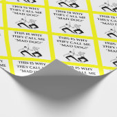 Fechten Geschenkpapier (Ecke)