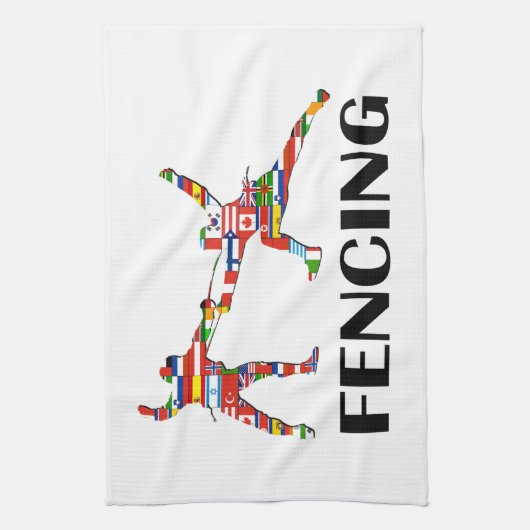 Fechten Handtuch (Vertikal)