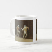 Fechten Kaffeetasse (Vorderseite Links)