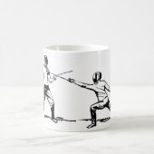 Fechten Kaffeetasse (Mittel)