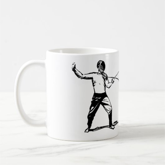 Fechten Kaffeetasse (Links)