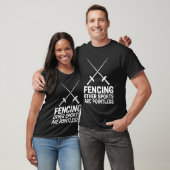 Fechten Lustiges Fechten T-Shirt (Unisex)