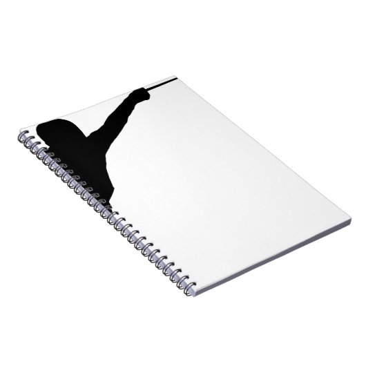 Fechten Notizblock (Rechte Seite)