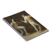 Fechten Notizblock (Rechte Seite)