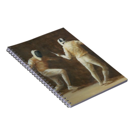 Fechten Notizblock (Rechte Seite)