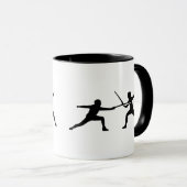 Fechten Tasse (VorderseiteRechts)