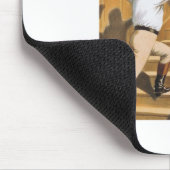 Fechtender Auf-Spitzenschutz Mousepad (Ecke)