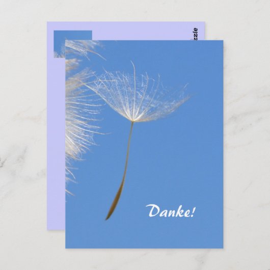 Fechtfrei - Fliegende Lüster Postkarte (Vorne/Hinten)