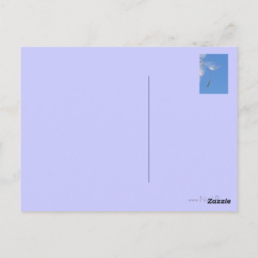 Fechtfrei - Fliegende Lüster Postkarte (Rückseite)