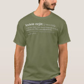 Feckin Eejit Irish Slang Definition T-Shirt (Vorderseite)