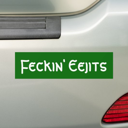 Feckin Eejits Autoaufkleber (Auf Auto)