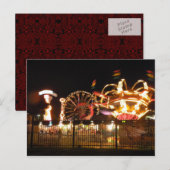 Fed Fun Postkarte (Vorne/Hinten)