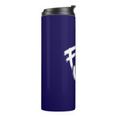 Fed Up Graffiti-Typografie Thermosbecher (Nach links gedreht)