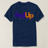 Fed Up with Drunk Drivers T-Shirt (Design vorne)