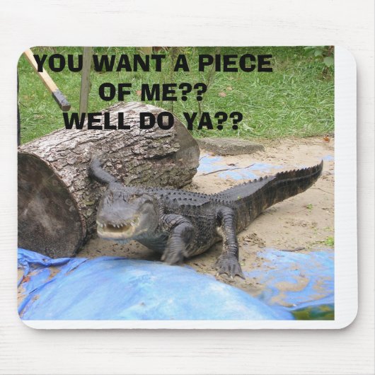 feddings 005, WOLLEN SIE EIN STÜCK VON MIR?? Mousepad (Vorne)