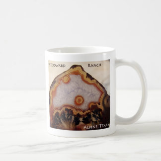 Feder-Achatkaffee-Tasse (Texas) Kaffeetasse