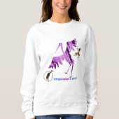 Feder & Anmut Sweatshirt (Vorderseite)