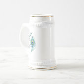 Feder Bierglas (Vorderseite Links)
