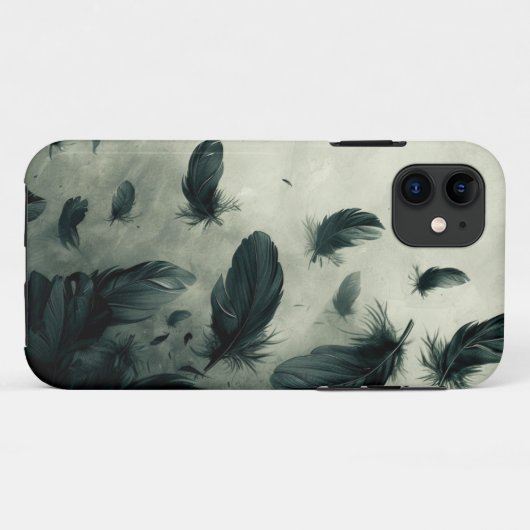 Feder Case-Mate iPhone Hülle (Rückseite (Horizontal))