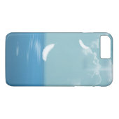 Feder, die über dem Ozean schwebt Case-Mate iPhone Hülle (Rückseite (Horizontal))