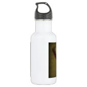 Feder Edelstahlflasche (Rückseite)