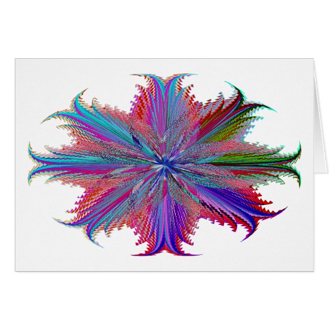 Feder-Fantasie (Vorderseite (Horizontal))