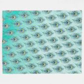 Feder Fleecedecke (Vorderseite (Horizontal))
