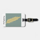 Feder-Gepäckanhänger Gepäckanhänger (Vorderseite horizontal)