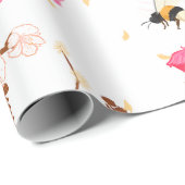 Feder Geschenkpapier (Rolleneckpunkt)