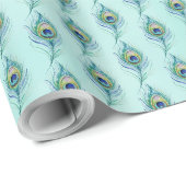 Feder Geschenkpapier (Rolleneckpunkt)